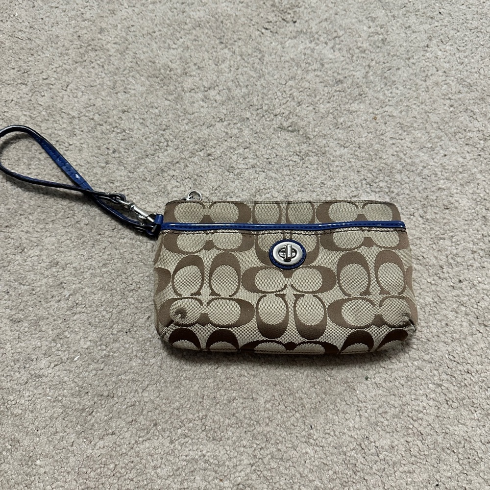 Coach Wristlet Pouch